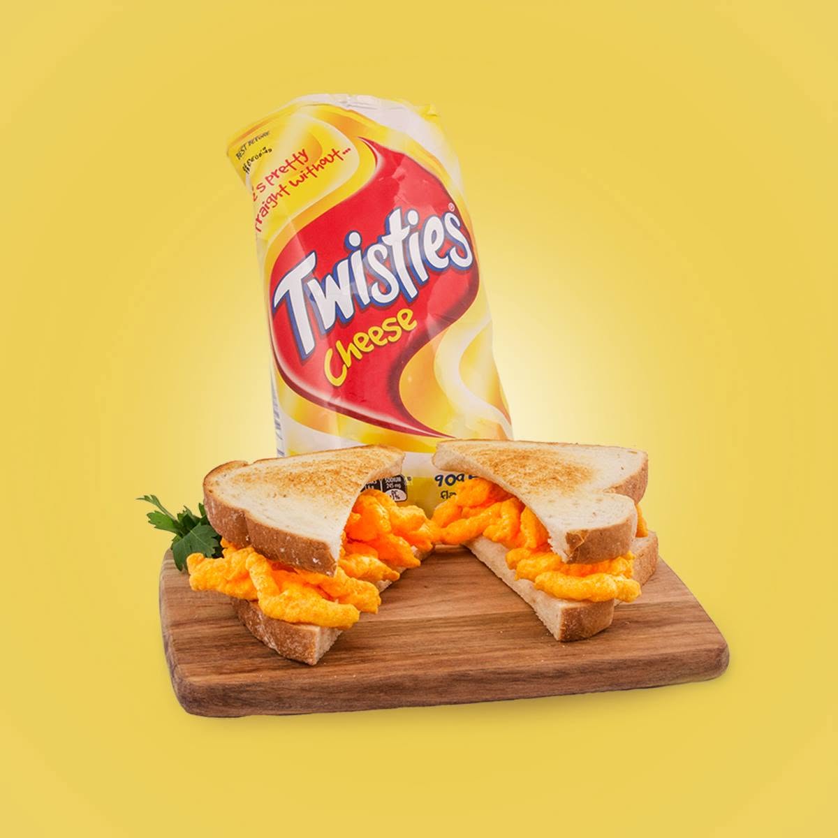 Twisties Cheese Flavoured Puffed Snacks 90g