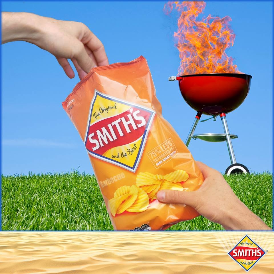 Smith's Crinkle BBQ Potato Flavor Chips 170g
