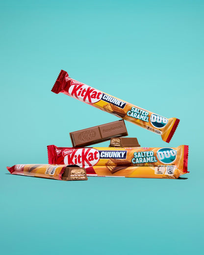 Nestle KitKat Chunky DUO Salted Caramel Chocolate Bar 68g