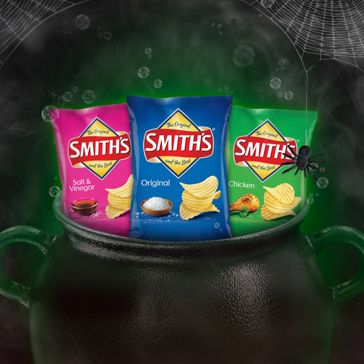 [Best before 11-Oct-2026]Smith's Crackers Barbecue 160g