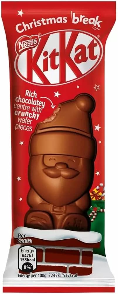KitKat Santa Milk Chocolate Bar 29g