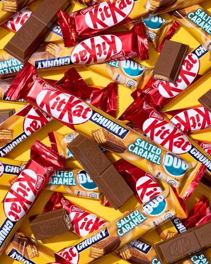 Nestle KitKat Chunky DUO Salted Caramel Chocolate Bar 68g
