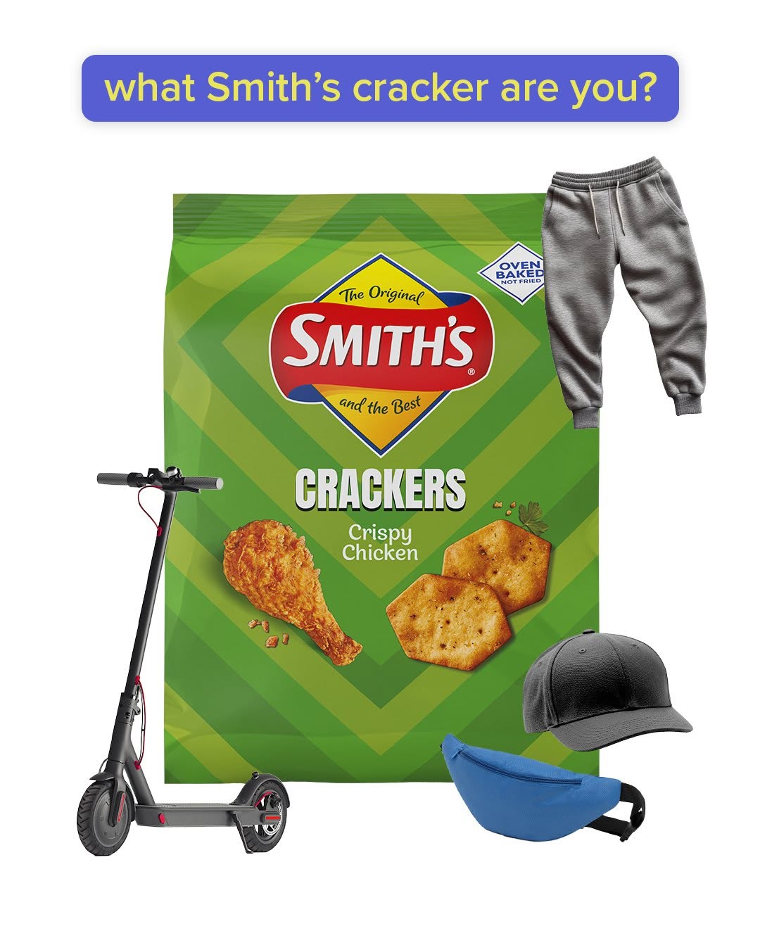 [Best before 18-Oct-2026]Smith's Crackers Crispy Chicken 160g