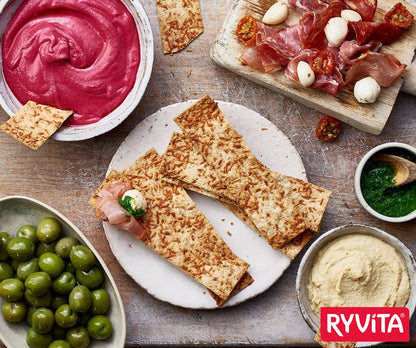 Ryvita Thins Rosemary & Sea Salt Flatbreads 125g