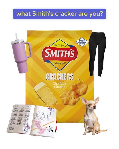 [Best Before 4-Oct-2026]Smith's Crackers Cheddar Cheese 160g