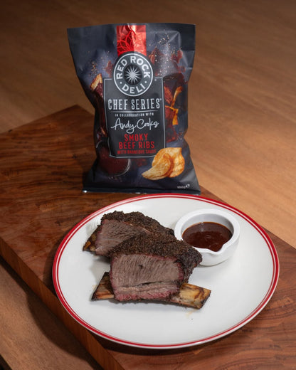 Red Rock Deli Chef Series Andy Cooks Smoky Beef Ribs With BBQ Sauce 150g