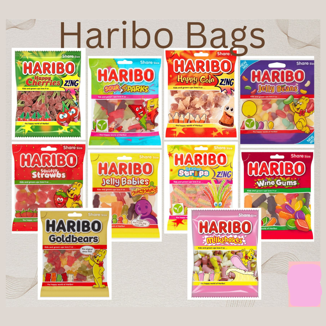 Haribo Sour Sparks Candy Share Bag 154g