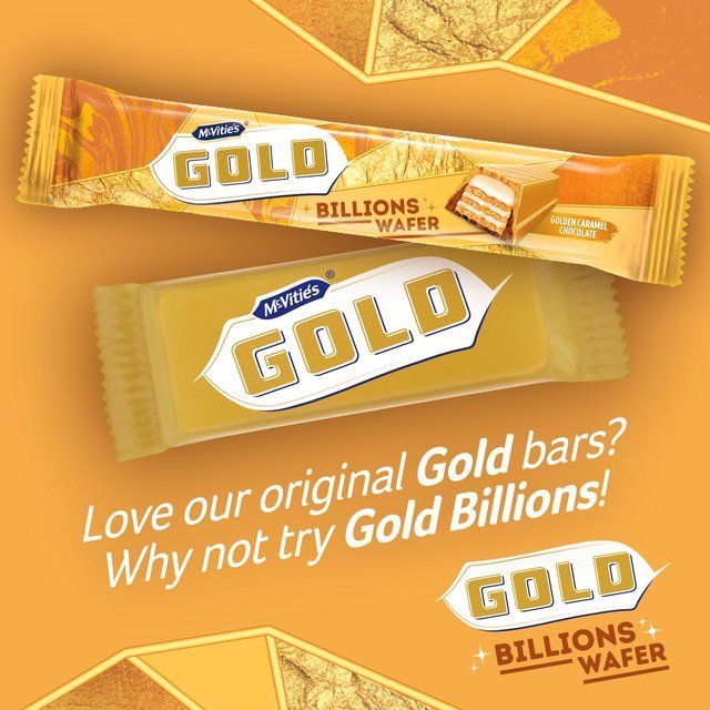 McVitie's Gold Caramel Flavour Biscuit 6 Bars