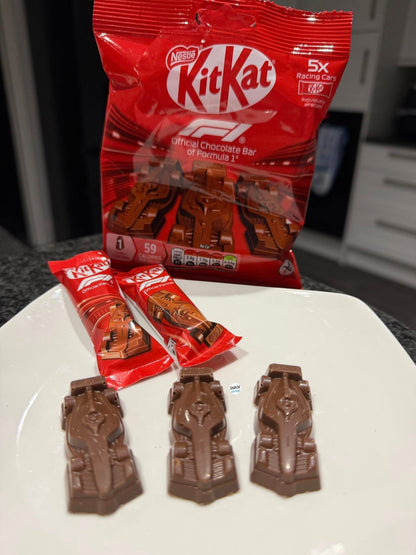 KitKat F1 Chocolate Car Figure 5 Pack Multipack 55g