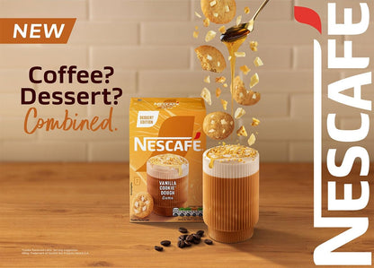 Nescafe Vanilla Cookie Dough Latte Sachets 7 x 19.5g