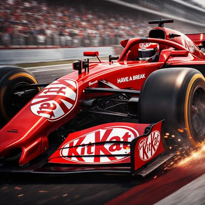 Kit Kat F1 Chocolate Car Figure 29g