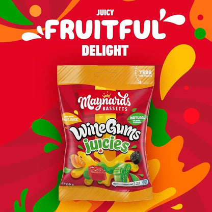 Maynards Bassetts Wine Gums Juicies 130g