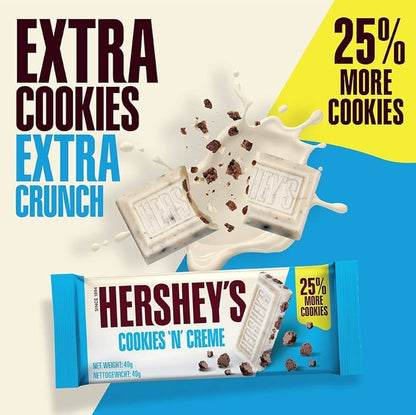 Hershey's Cookies n Cream Chocolate Bar 90g