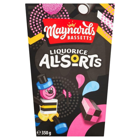 Maynard Basset Liquorice All Sort Box 350g.