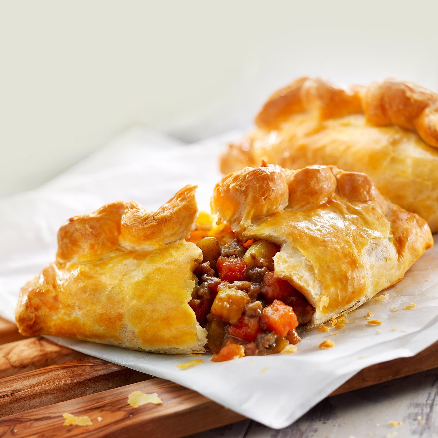 Holland's 2 Beef & Veg Pasties 280g