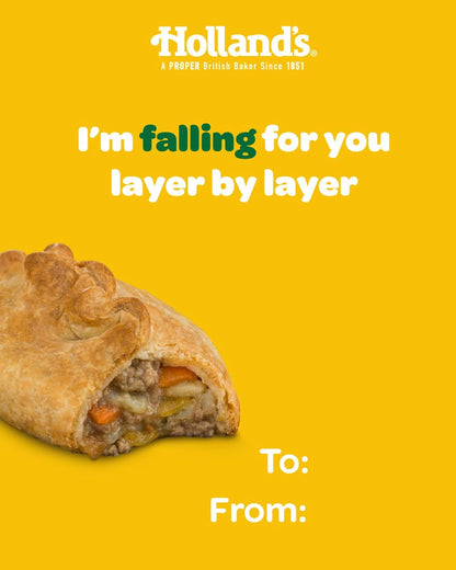 Holland's 2 Beef & Veg Pasties 280g