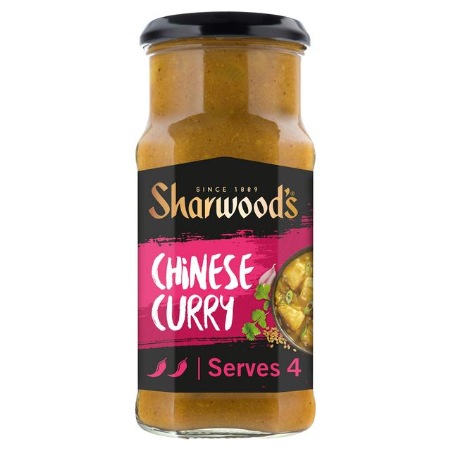 Sharwood's Chinese Curry Cooking Sauce 425g ชาวู้ดส์ ซอสแกงจีน