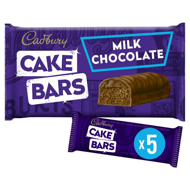 Cadbury 5 Milk Chocolate Cake Bars 130g