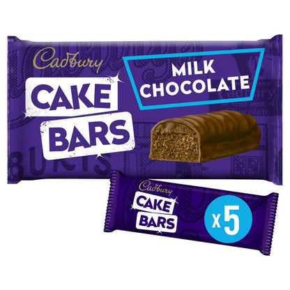 Cadbury 5 Milk Chocolate Cake Bars 130g