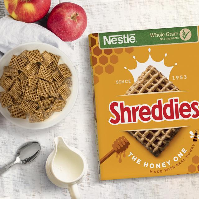 Nestle Shreddies The Honey One Cereal 460g