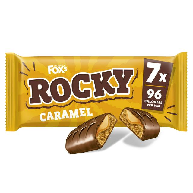 [Best Before 27-Jun-2026]  Fox's Rocky Caramel 7 Bars 136.5g
