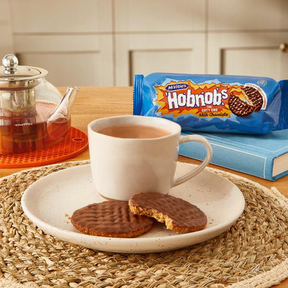 [BestBefore-29Nov2025] McVitie's Milk Chocolate Hobnobs Twin Pack 2 x 318g
