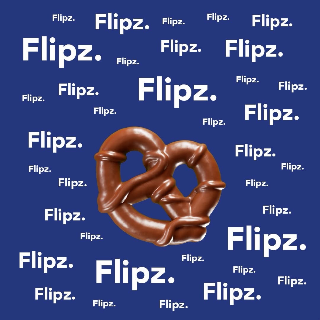 Flipz Milk Chocolate Coated Pretzel 80g