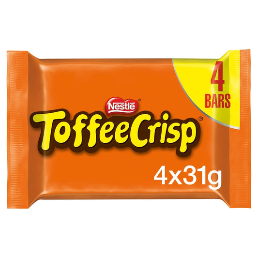Nestle Toffee Crisp 4 Bar 124g