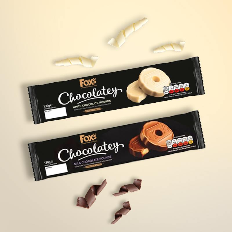 Fox’s White chocolate rounds  130g