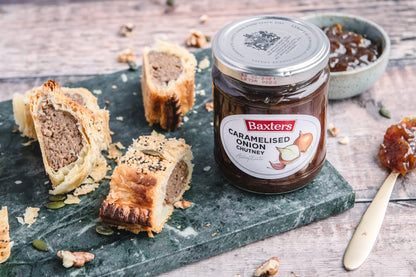 Baxters Caramelised Onion Chutney 290g แบ็กซ์เตอร์ ซอสหัวหอมคาราเมล 290 กรัม