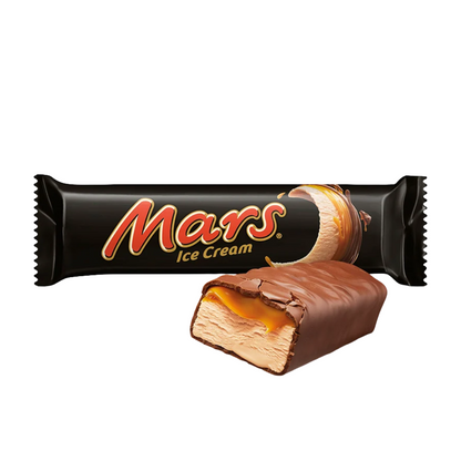 Mars Chocolate Caramel Ice Cream Bar 4Pcs 153g มาร์ส ไอศกรีม รสช็อกโกแลต คาราเมล แท่ง 4 ชิ้น 153 กรัม