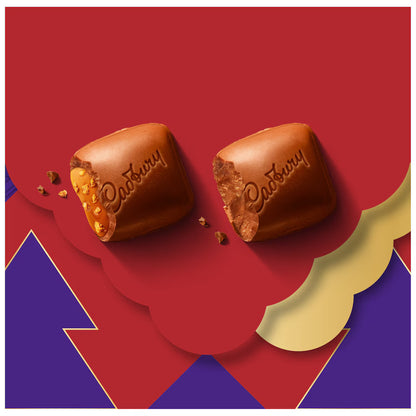 Cadbury Dairy Milk Biscoff Chunk Advent Calendar 236g แคดเบอรี แดรี่ มิลค์ บิสคอฟ ชังก์ ปฏิทินรอคริสต์มาส 236 กรัม