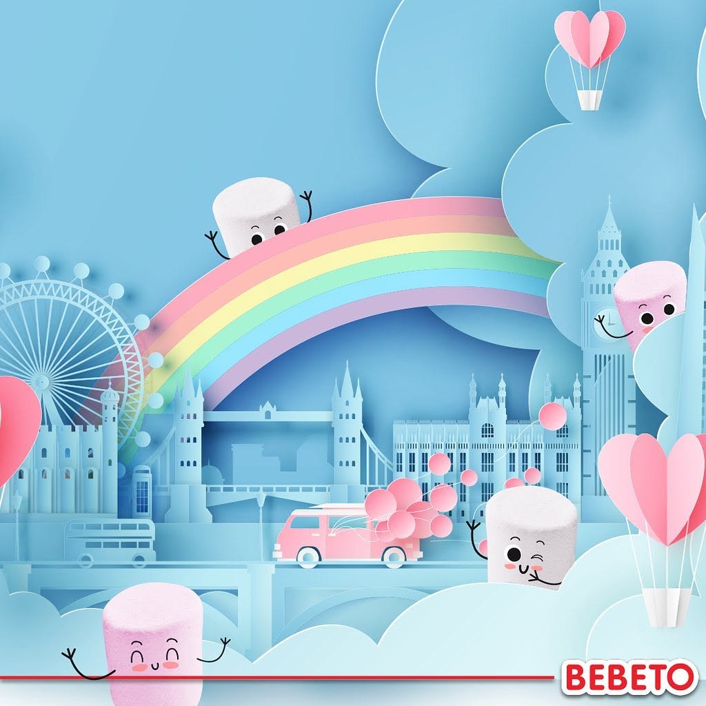 Bebeto Rainbow Laces 140g