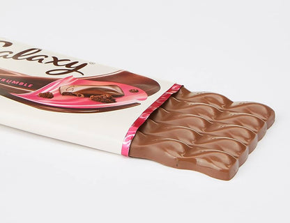 Galaxy Cookie Crumble & Milk Chocolate Block Bar 114g