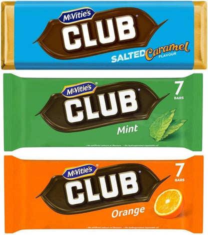 [BestBefore-29Nov2025] Mcvities Club Salted Caramel Flavour 7 Pack 154G