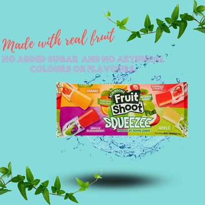 Robinsons Fruit Shoot Squeezee Ice Pops 12 x 45ml