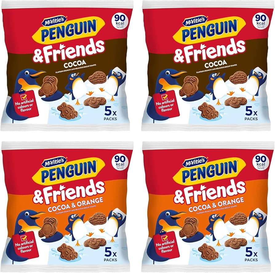 McVities Penguin & Friends Cocoa & Orange 100g