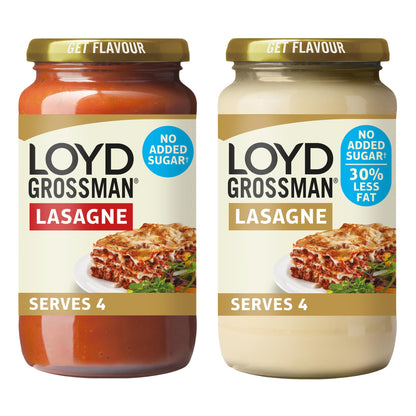 Loyd Grossman No Added Sugar Red Lasagne Sauce 450g