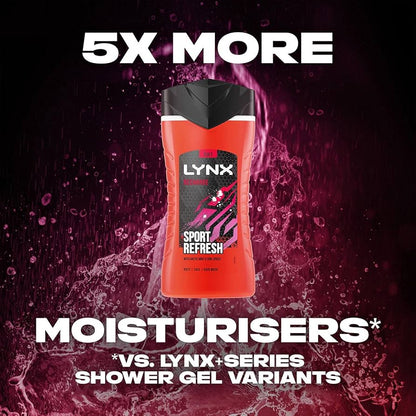 Lynx Shower Gel Recharge Sport Refresh 500ml