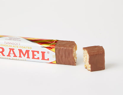 Tunnock's Milk Chocolate Coated Caramel Wafer Biscuit 30g [4 X 30g] 120g