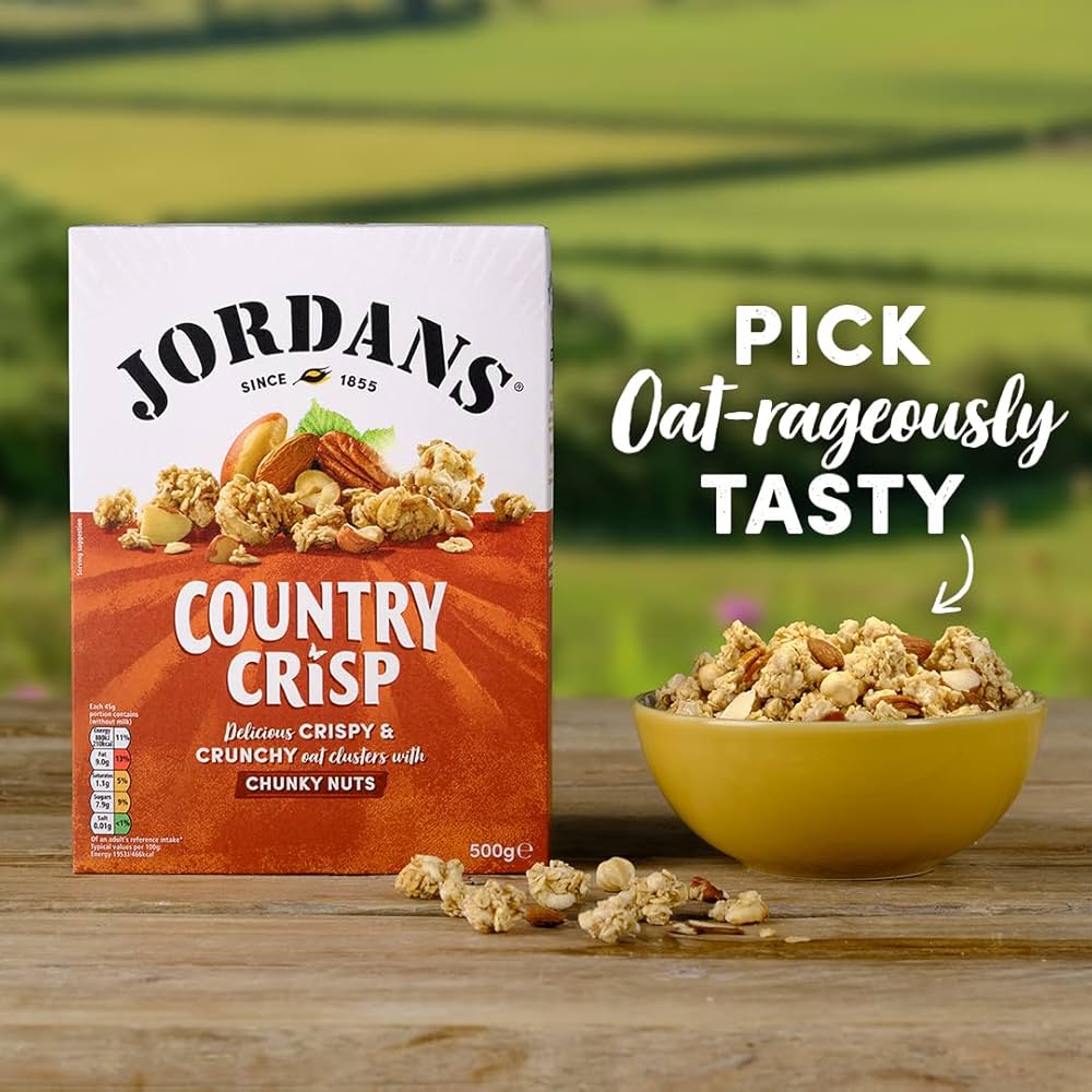 Jordans Country Crisp Chunky Nut 400g