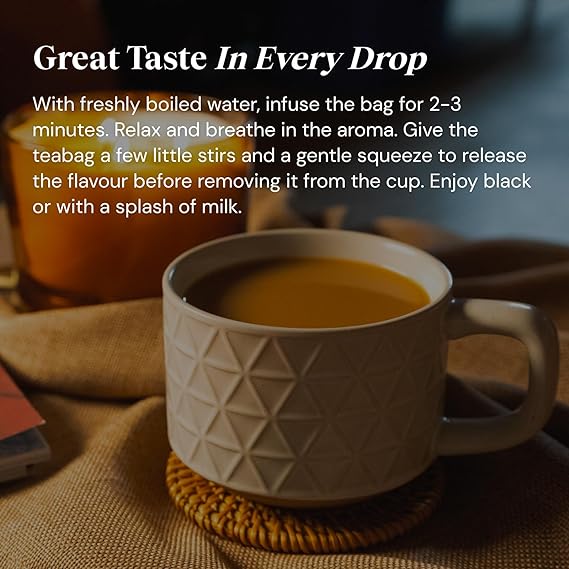 Twinings Earl Grey 80 Teabags 200G ทไวนิงส์ ชาที่มีกลิ่นหอมของมะกรูด และ มะนาว 80 ถุงชา 200 กรัม