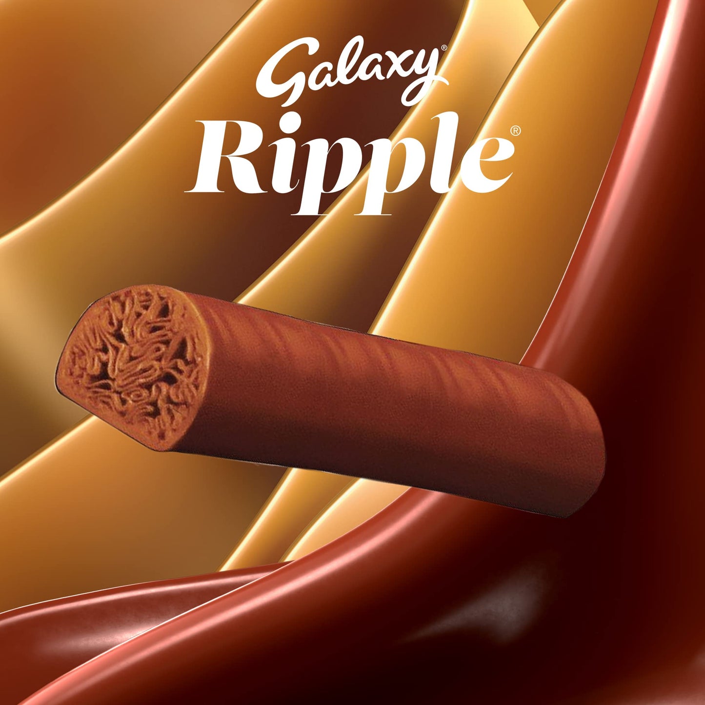 Galaxy Ripple Chocolate Bars Multipack [4 X 30g] 120g กาแล็กซี่ ริปเปิล ช็อกโกแลตแท่ง แบบมัลติแพ็ค [4 X 30 กรัม] 120 กรัม