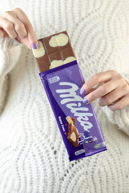 Milka Alpine Cow Spot Chocolate Bar 90g