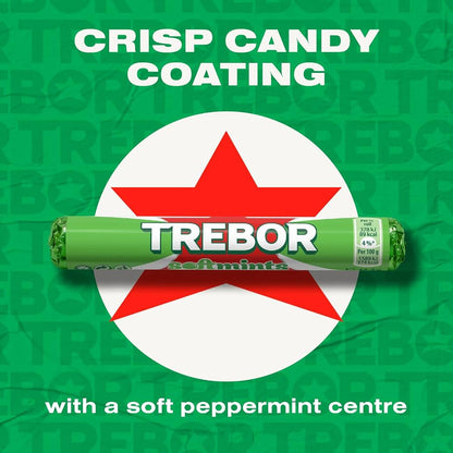Trebor Soft Mint Peppermint 4 Pack 152g