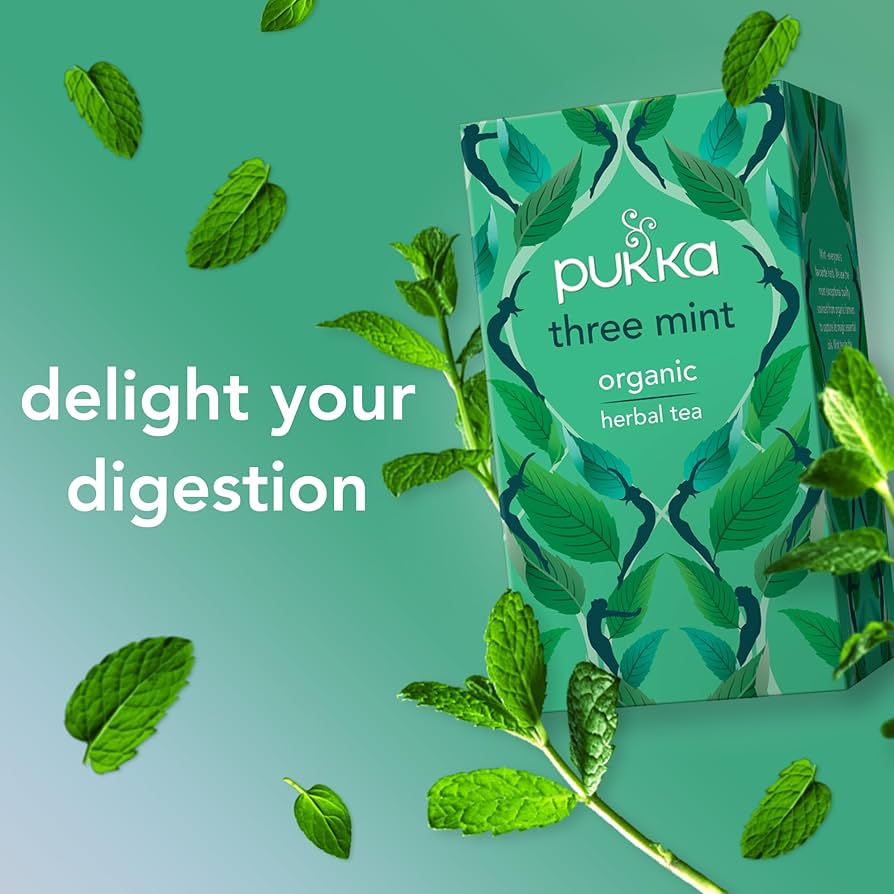 Pukka Three Mint Herbal Tea 20pcs 32g