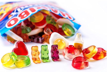 Haribo Starmix Fruit & Cola Flavour Jelly & Foam Sweets Sharing Bag 154g