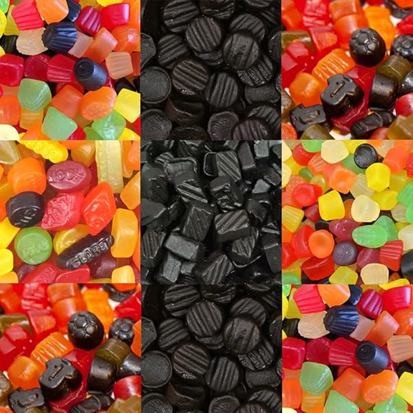 Lion Mini Gems with liquorice gem 130g