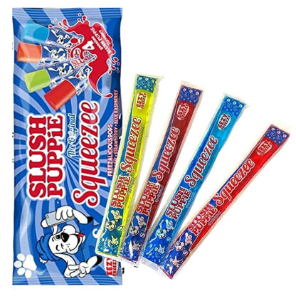 Slush Puppie The Original Squeezee Ice Pops 10 x 60ml