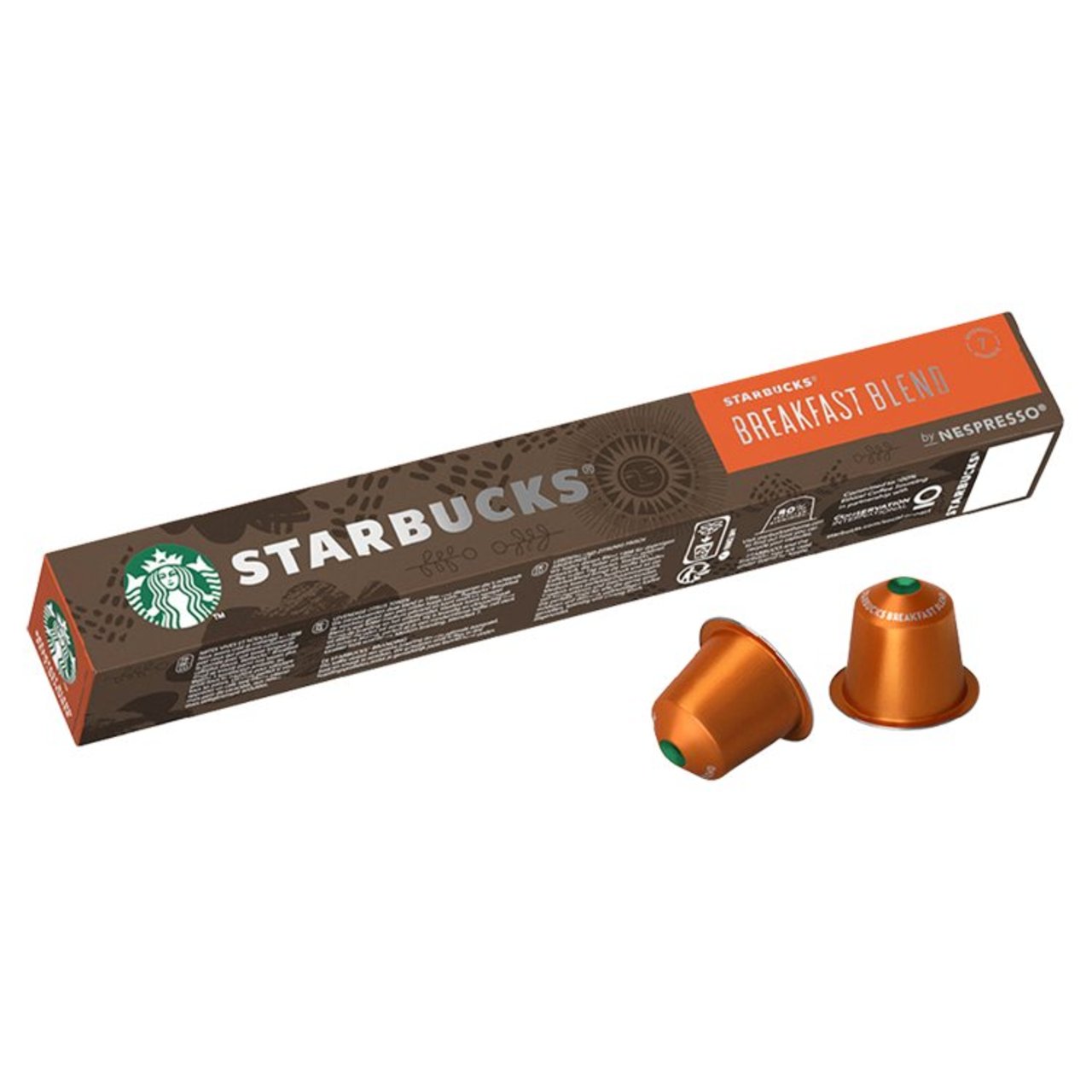 Starbucks Breakfast Blend Medium Coffee 10 Capsules 51g